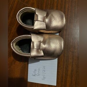 Handmade Genuine Leather Toddler Moccasins